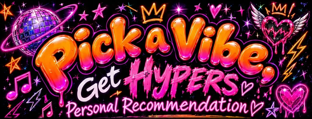Pick a Vibe, get Hyper's personal recommendation